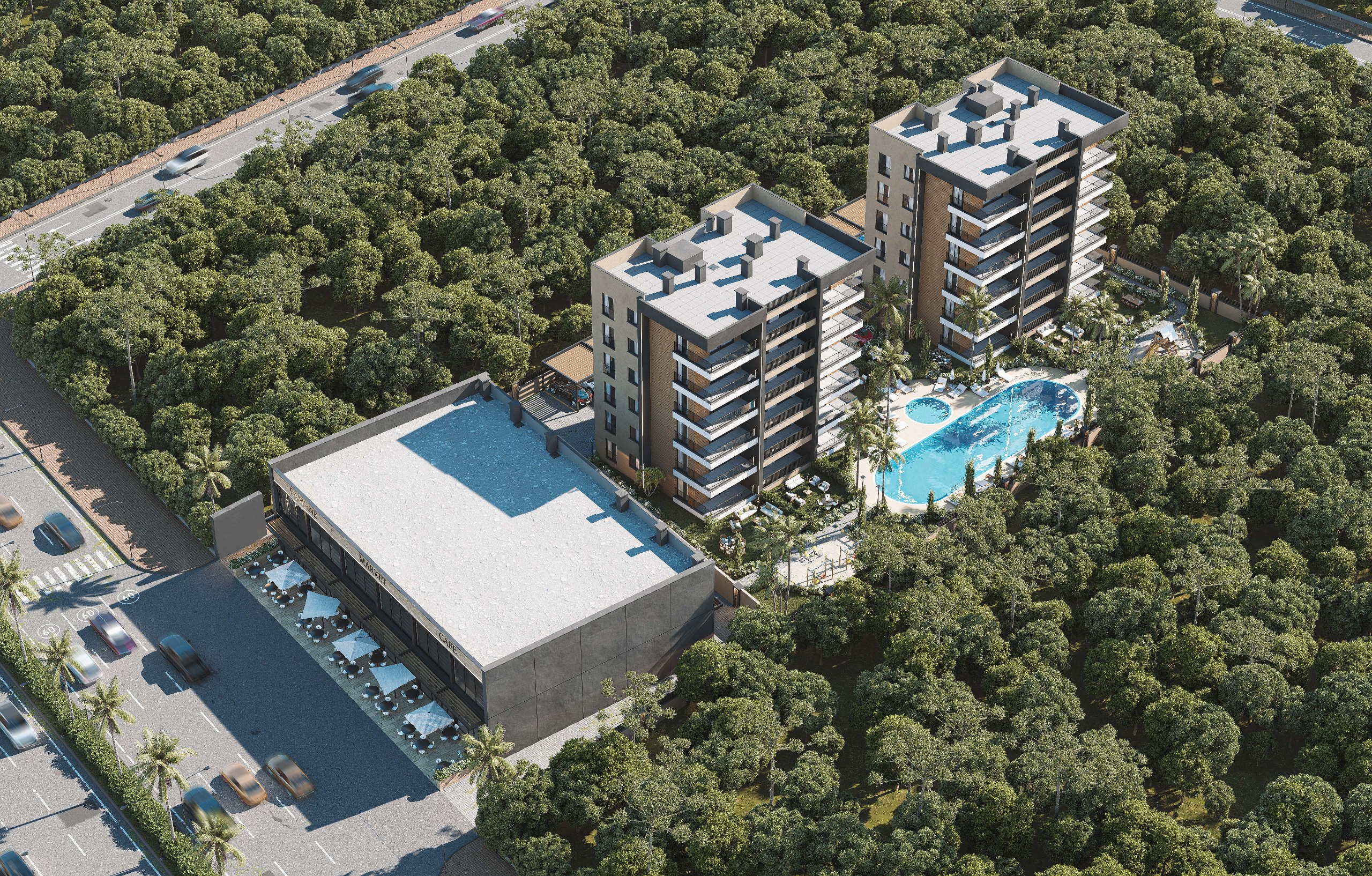 Двухкомнатная квартира 2+1 (94м2) в новом ЖК. Топовая Турция; сталось 4 квартиры, чень выгодная недвижимость.